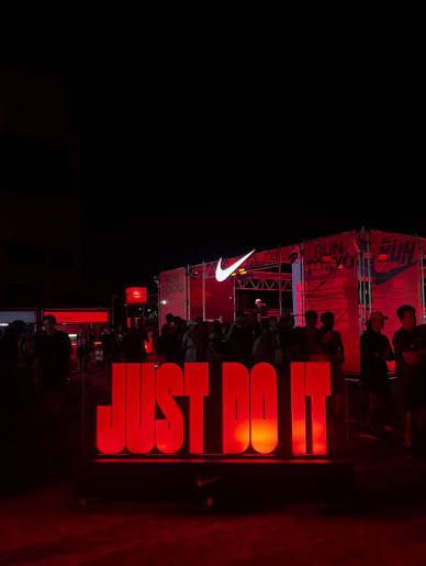 Nike Tokyo Run Festival 100M Sprint race mark
