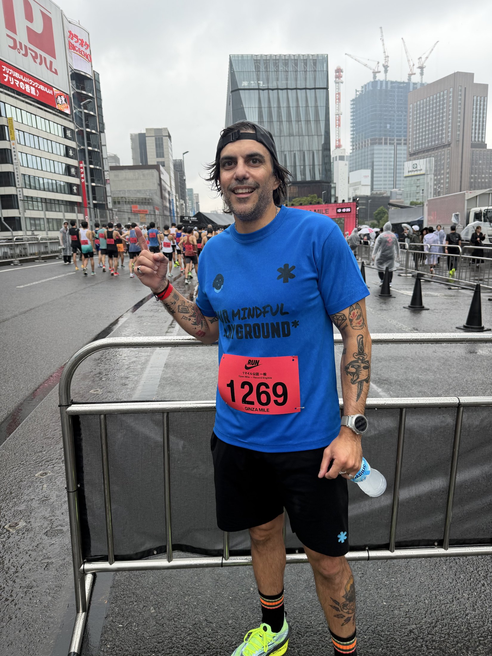 Todd at the Nike Ginza Mile